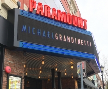 Michael Grandinetti Tour - Paramount Theater Marquee