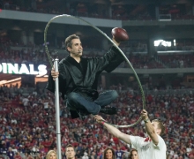 Michael Levitates 10ft Into The Air Surrounded By 65,000 People