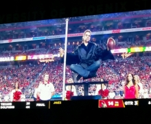 Michael On The Big Screen At University Of Phoenix Stadium