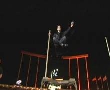 Michael Grandinetti 360 Degree Levitation at Kauffman Stadium
