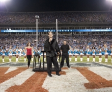 Michael Grandinetti NFL Halftime at Bank of America Stadium 1