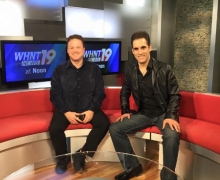 Michael Visits WHNT News 19 In Huntsville, Alabama